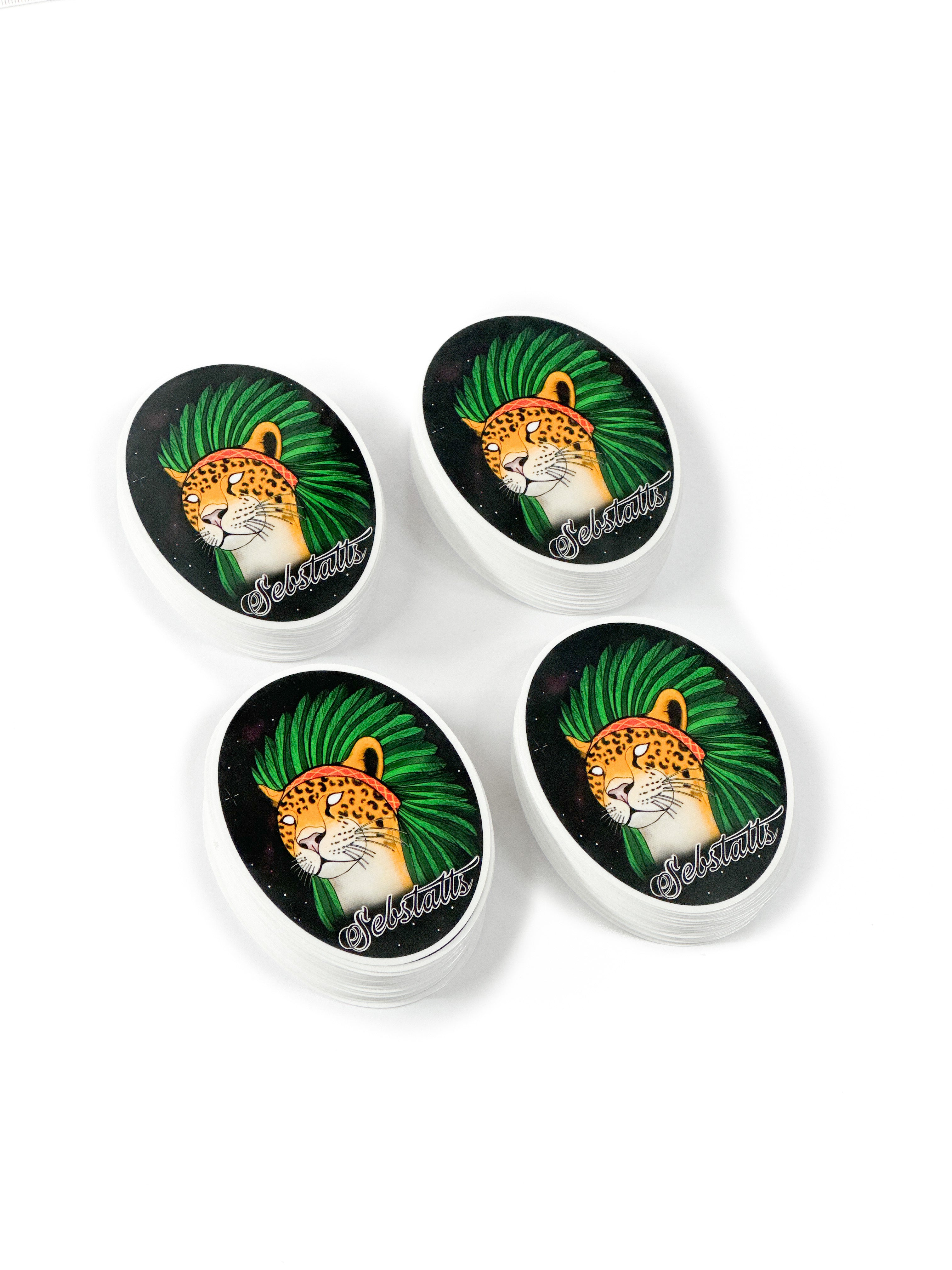 Custom Die Cut Oval Stickers