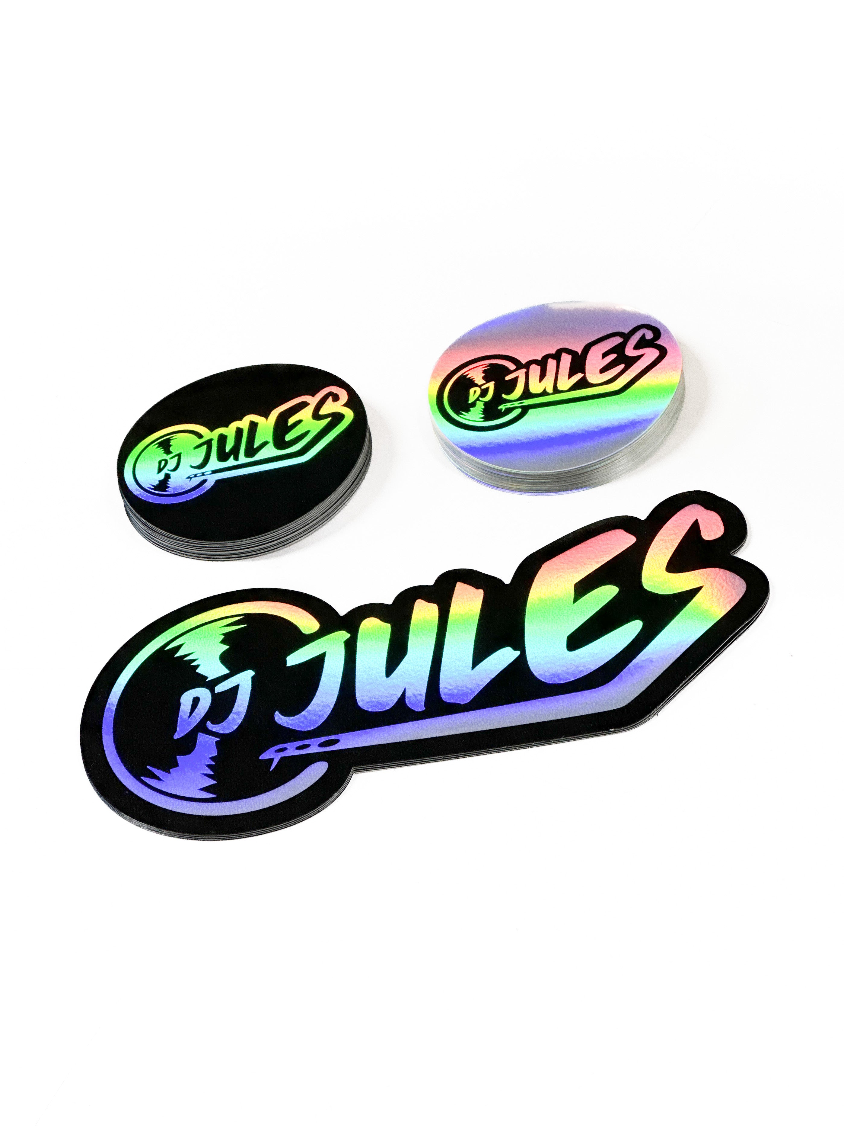 Holographic Die Cut Stickers