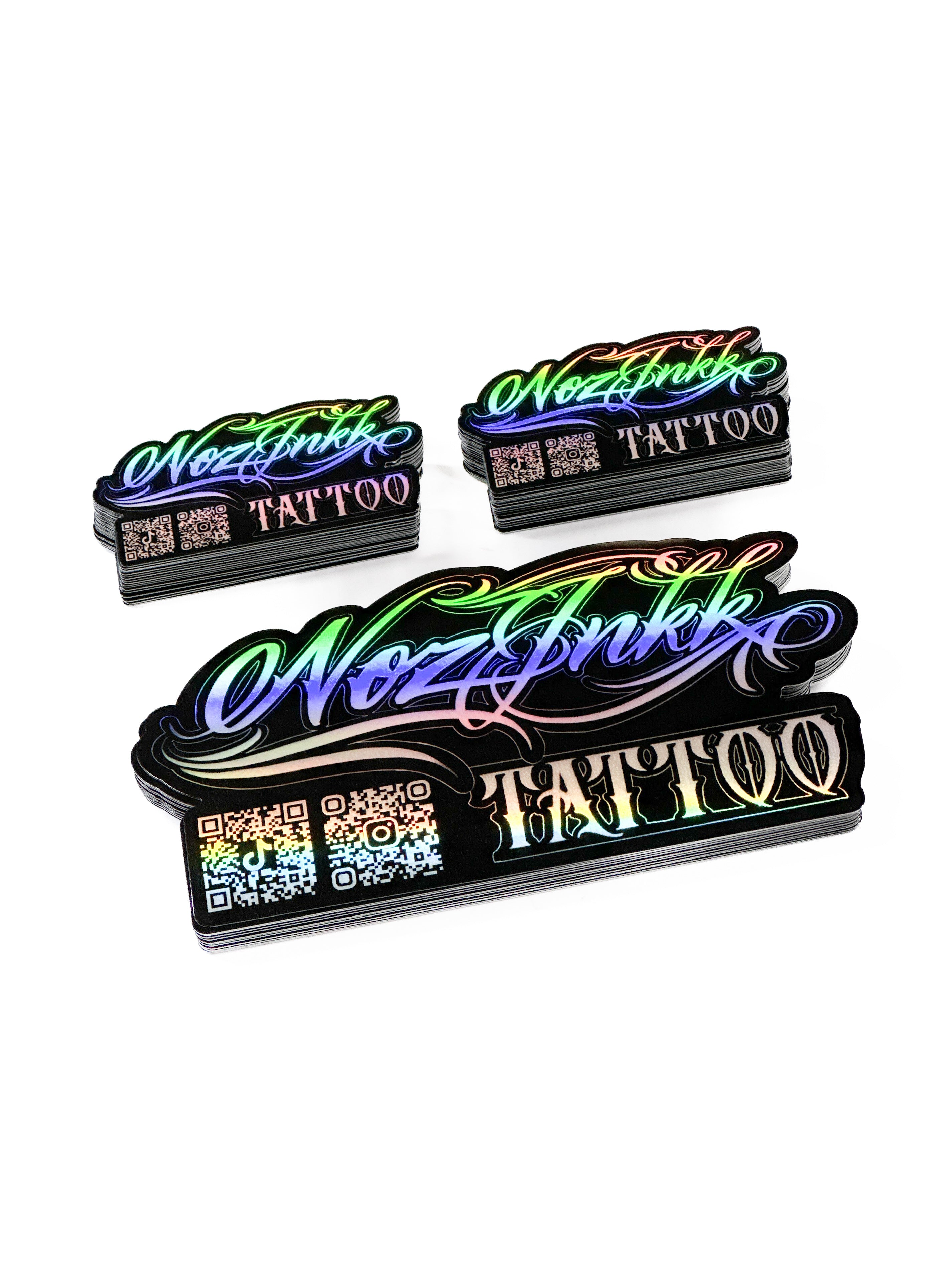 Holographic Die Cut Stickers