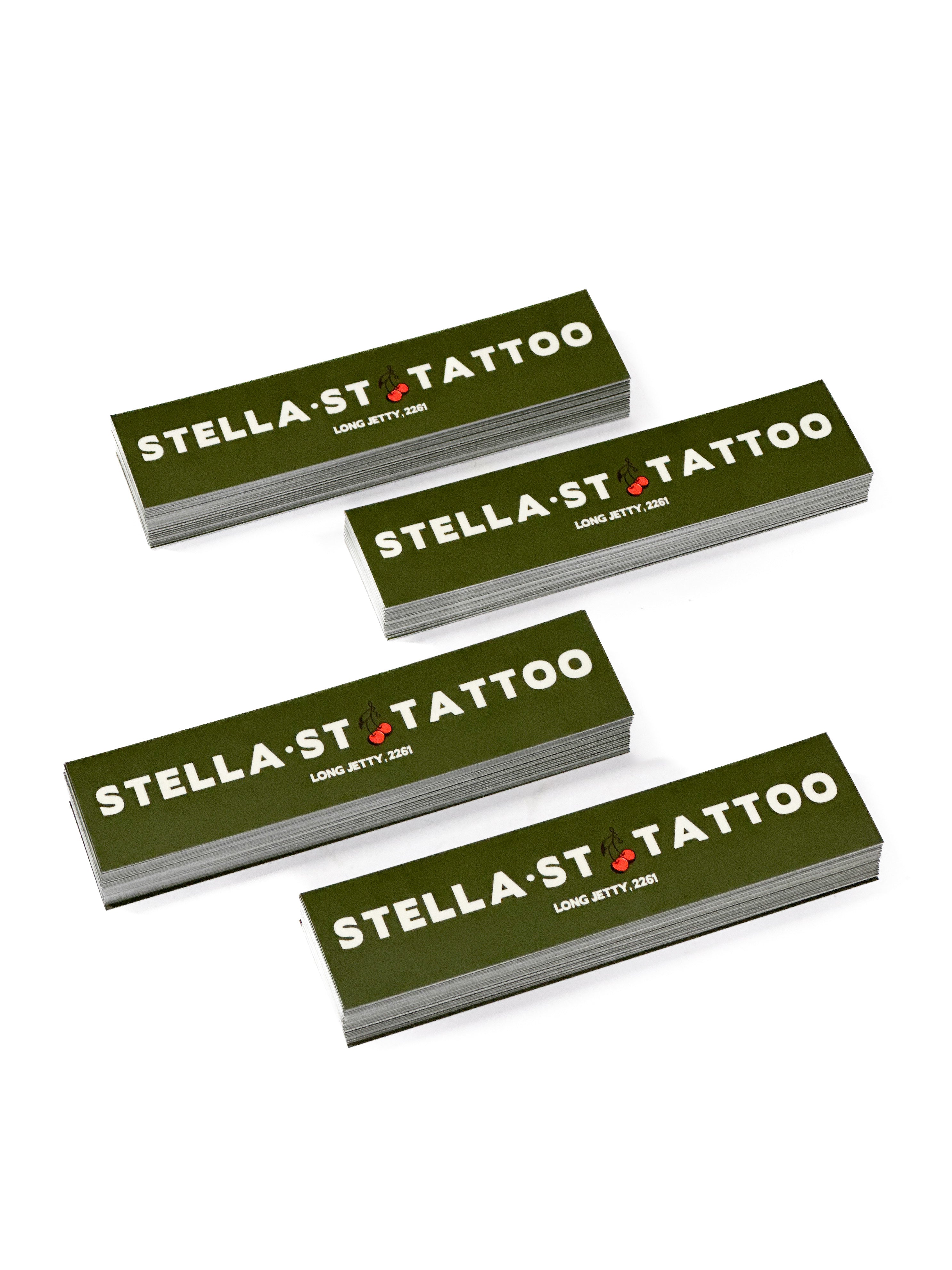 Custom Die Cut Rectangle Stickers