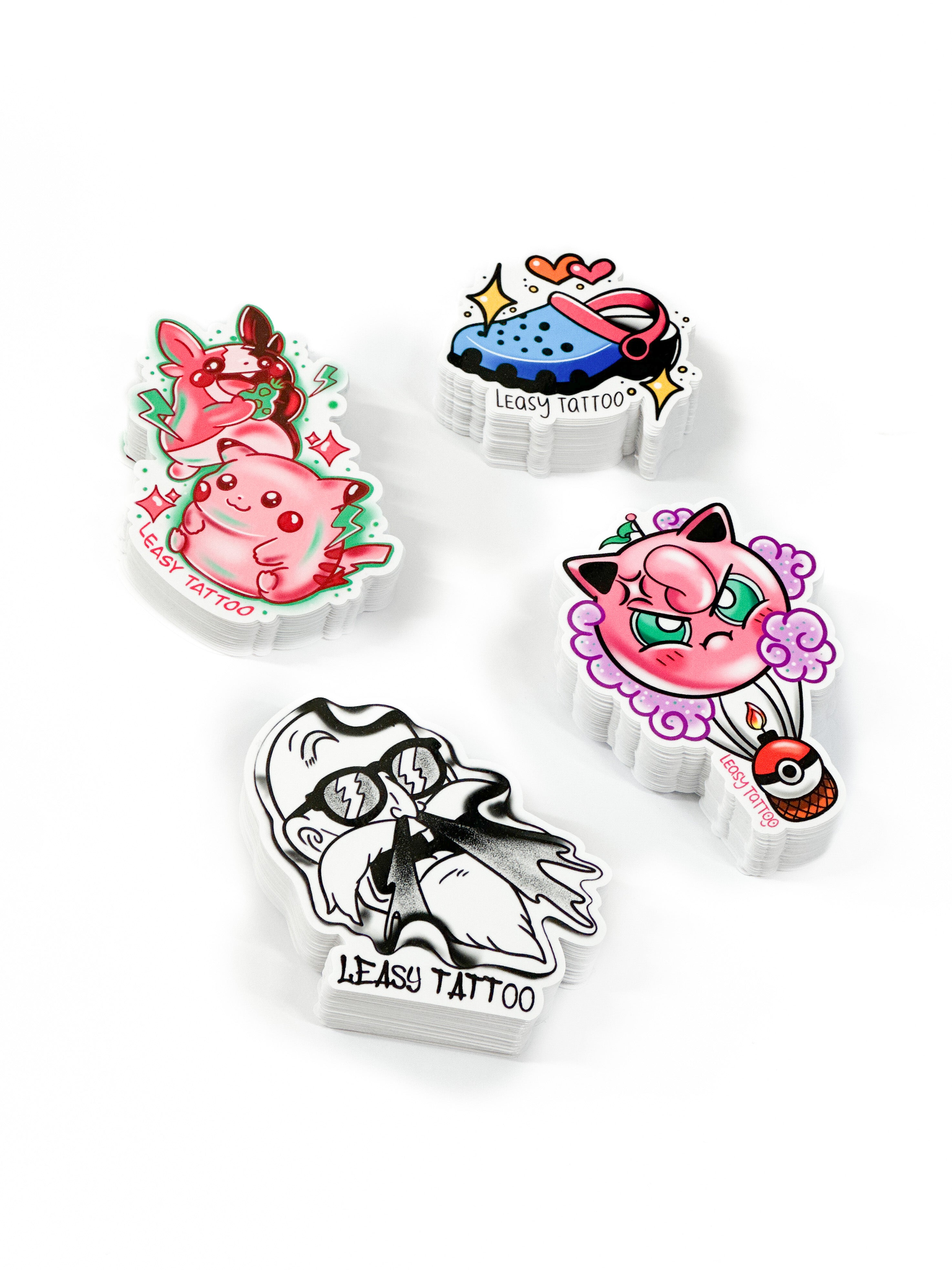 Custom Cut To Shape Die Cut Stickers