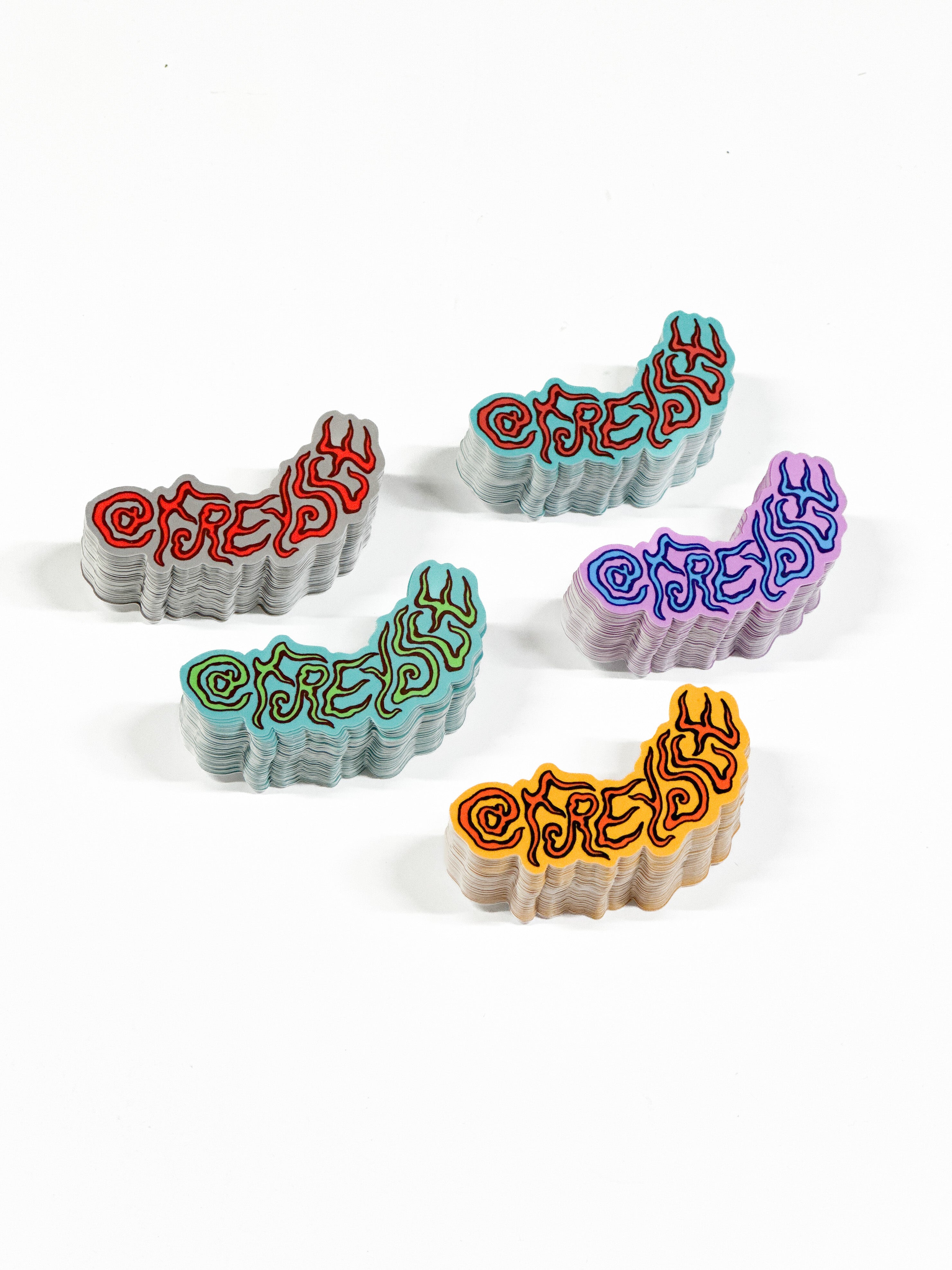 Custom Cut To Shape Die Cut Stickers