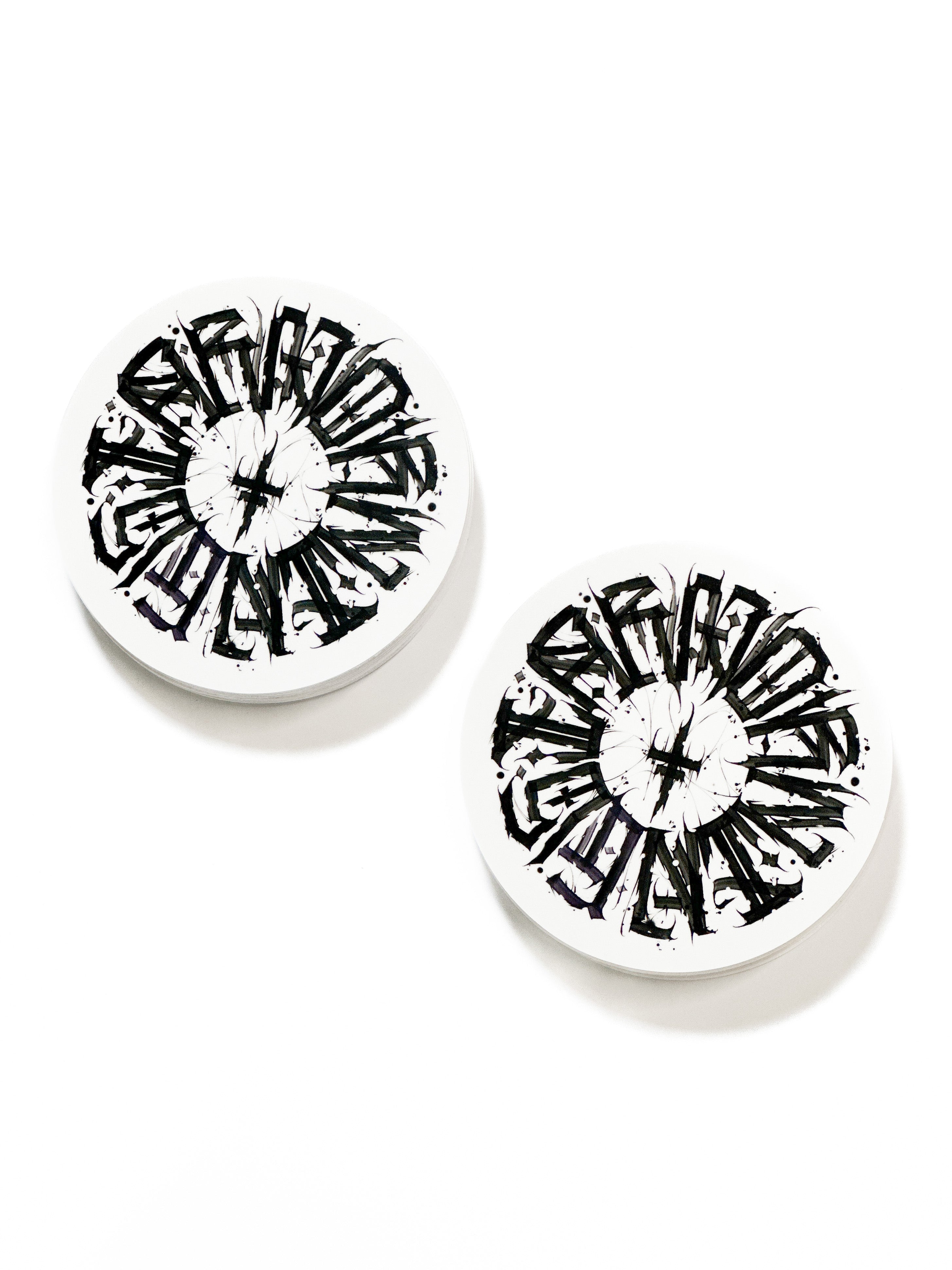 Custom Die Cut Circle Stickers