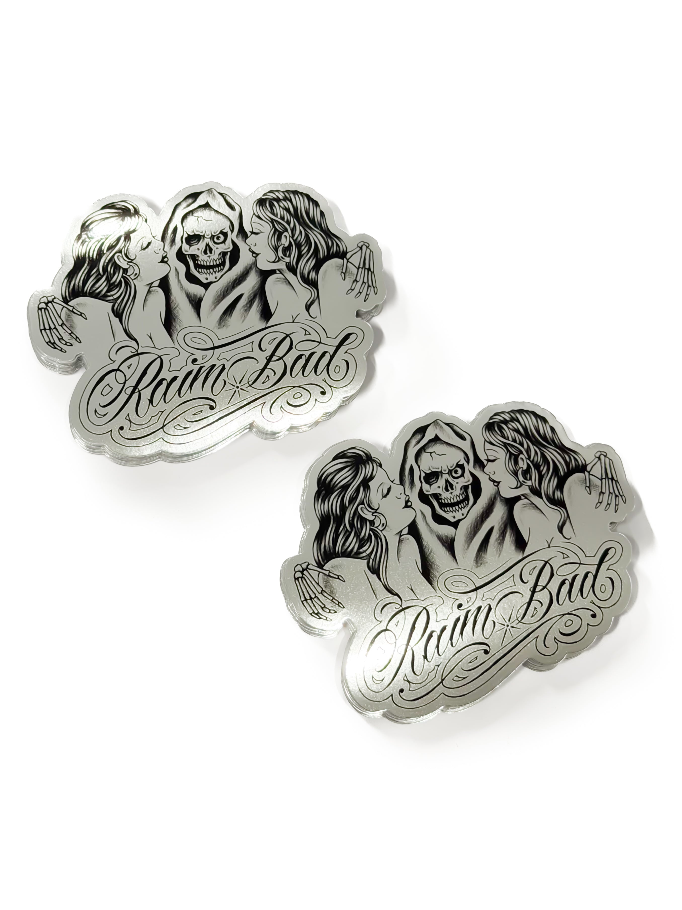 Chrome Die Cut Stickers