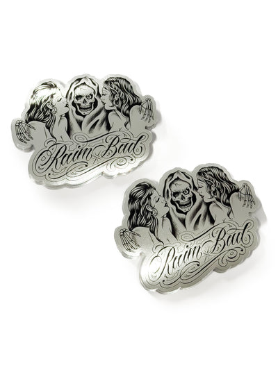 Chrome Die Cut Stickers