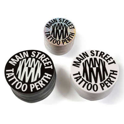 Custom Die Cut Circle Stickers