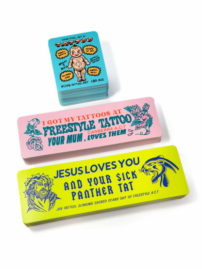 Custom Die Cut Rectangle Stickers