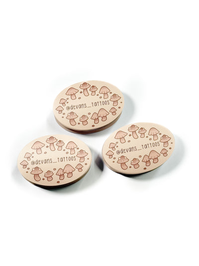 Custom Die Cut Oval Stickers