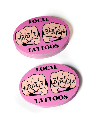 Custom Die Cut Oval Stickers