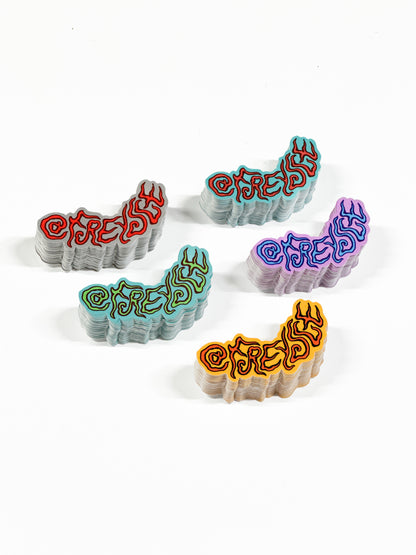 Custom Cut To Shape Die Cut Stickers