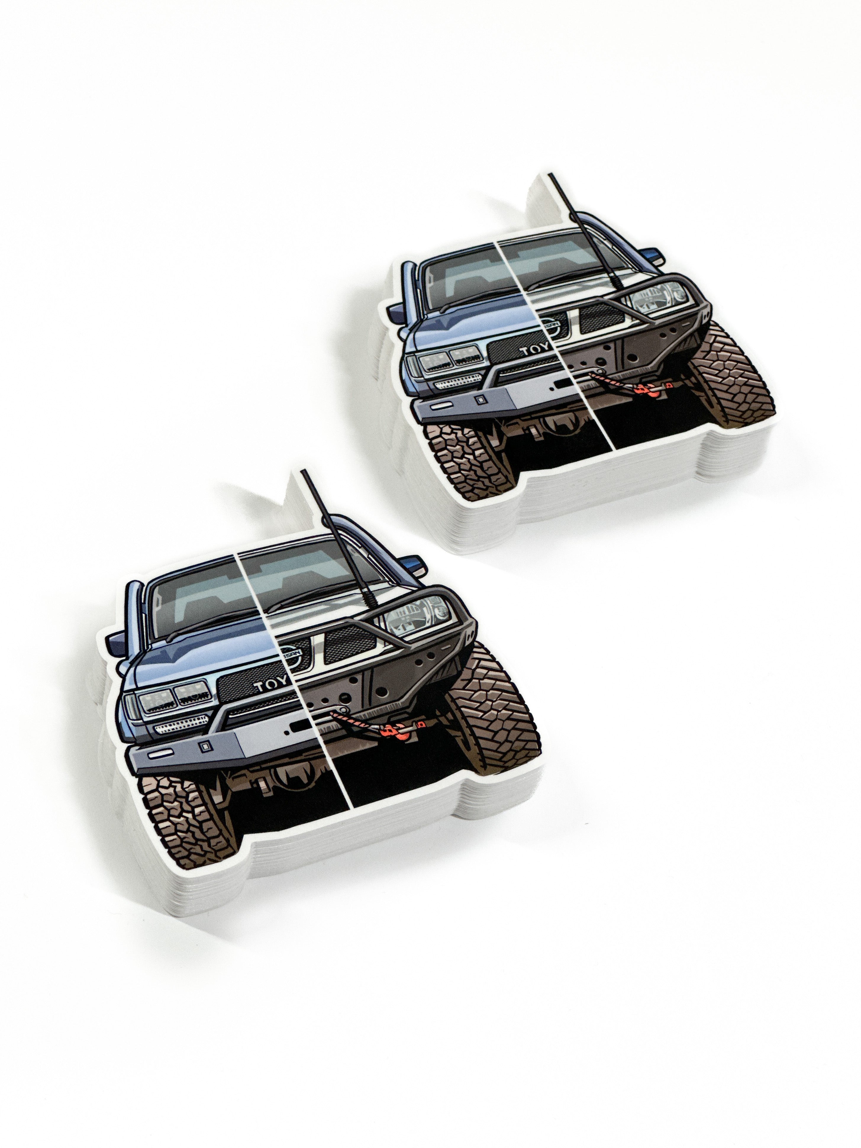 Custom Cut To Shape Die Cut Stickers